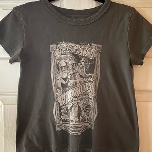 Brandy Melville Hailie Grey Frankenstein top